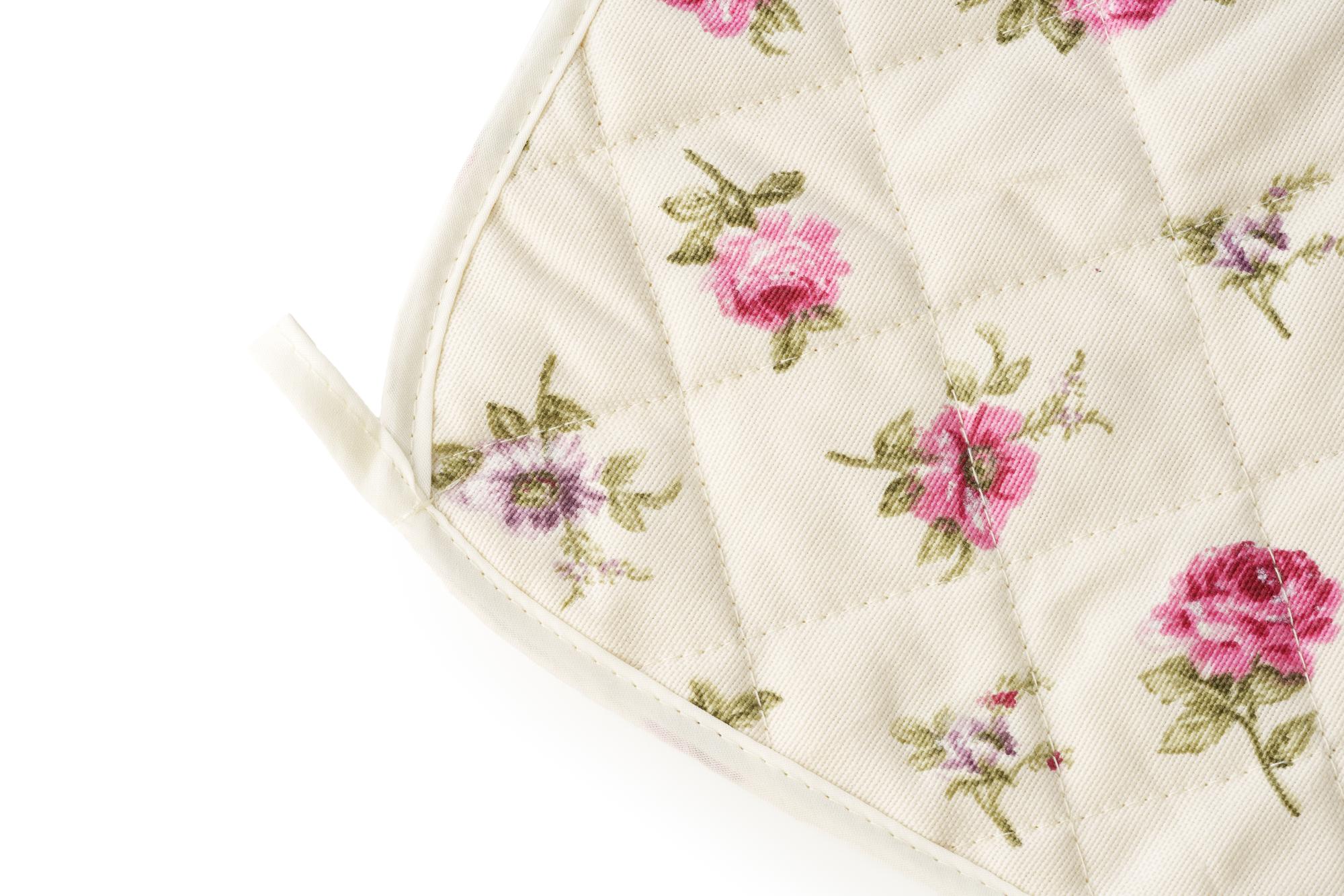embroidered home linen set with subtle motif